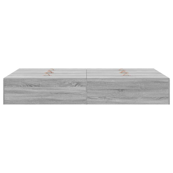Säilytystilallinen sängynrunko Harmaa Sonoma 4FT Small Double