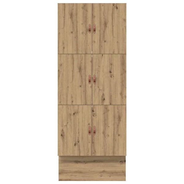 Säilytystilallinen sängynrunko ovella Artisan tammi 100 cm