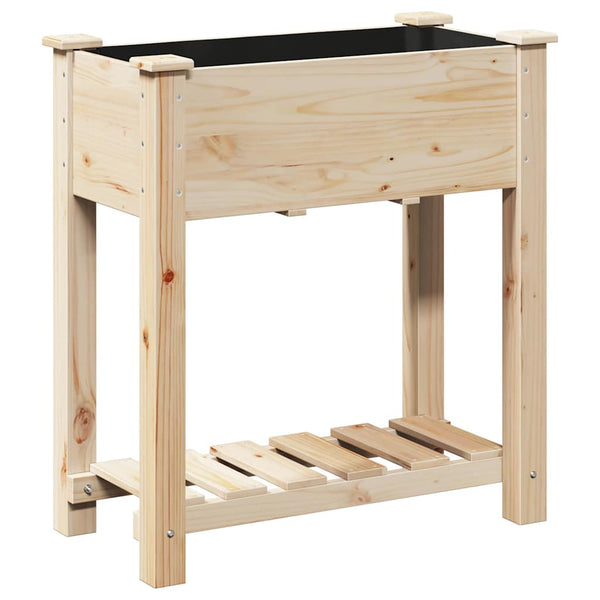 Puutarha ruukku Beige 71 x 37 x 76,5 cm Säteisen kuusipuu