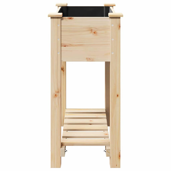 Puutarha ruukku Beige 71 x 37 x 76,5 cm Säteisen kuusipuu