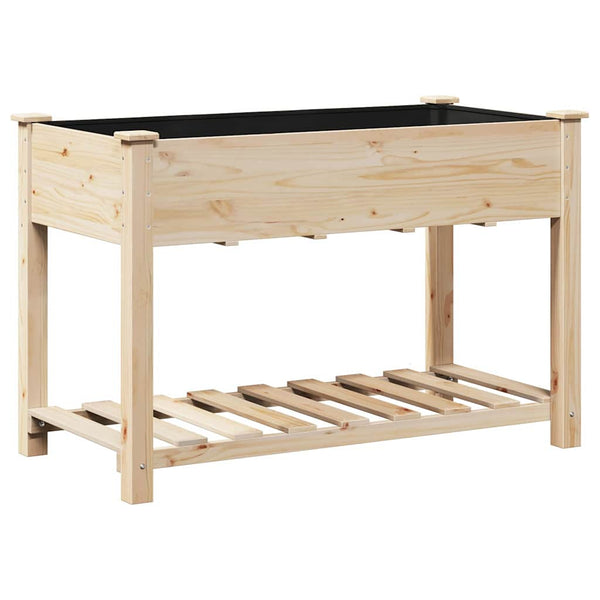 Puutarha ruukku Beige 115 x 59 x 76,5 cm Säteisen kuusipuu