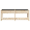 Puutarha ruukku Beige 203 x 53 x 76,5 cm Säteisen kuusipuu