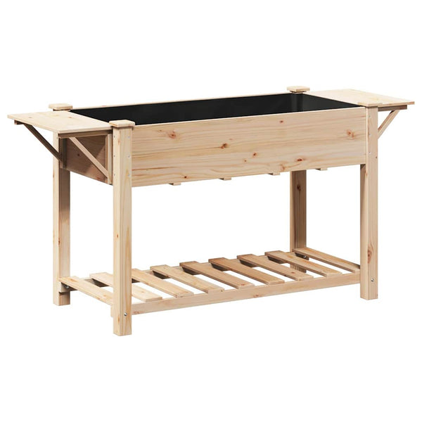 Puutarha ruukku Beige 155 x 59 x 76,5 cm Säteisen kuusipuu