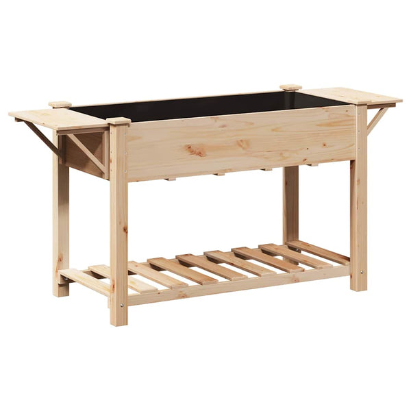 Puutarha ruukku Beige 155 x 59 x 76,5 cm Säteisen kuusipuu