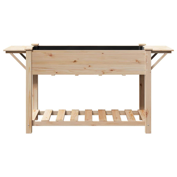 Puutarha ruukku Beige 155 x 59 x 76,5 cm Säteisen kuusipuu