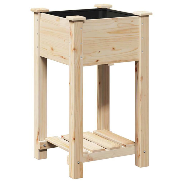 Puutarha ruukku Beige 45 x 45 x 76,5 cm Säteisen kuusipuu