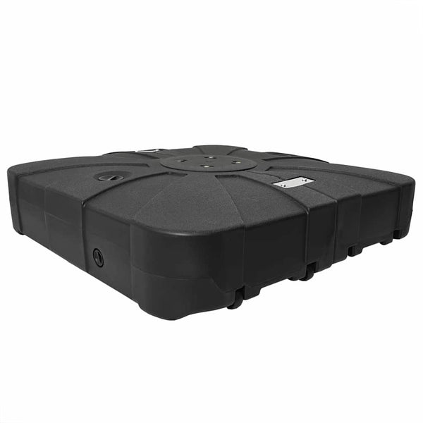Cantilever-aurinkovarjon jalusta 150kg Musta