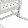 Keinutuoli 3 pcs Valkoinen Polyeteeni