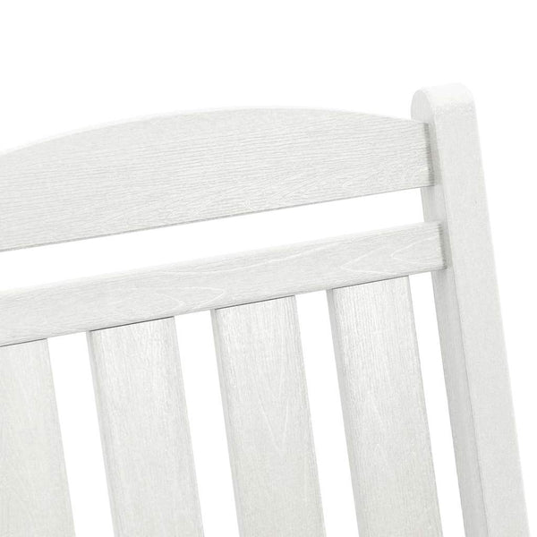 Keinutuoli 3 pcs Valkoinen Polyeteeni