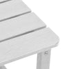 Keinutuoli 3 pcs Valkoinen Polyeteeni