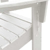 Puutarhan Tuoli 3 pcs Valkoinen 80.5 x 74.5 x 92 cm Polyeteeni