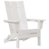 Puutarhan Tuoli 3 pcs Valkoinen 80.5 x 74.5 x 92 cm Polyeteeni