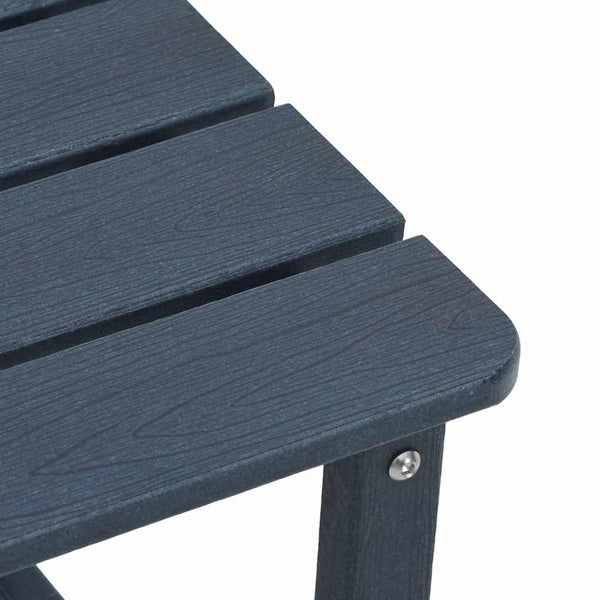 Puutarhan loungahuonekalut 3 pcs Laivastonsininen