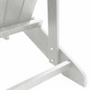 Puutarhan Tuoli 3 pcs Valkoinen Polyeteeni
