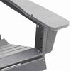 Puutarhan Tuoli 3 pcs Vaaleanharmaa Polyeteeni