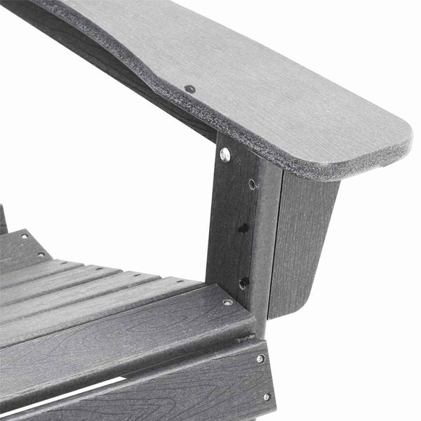 Puutarhan Tuoli 3 pcs Vaaleanharmaa Polyeteeni