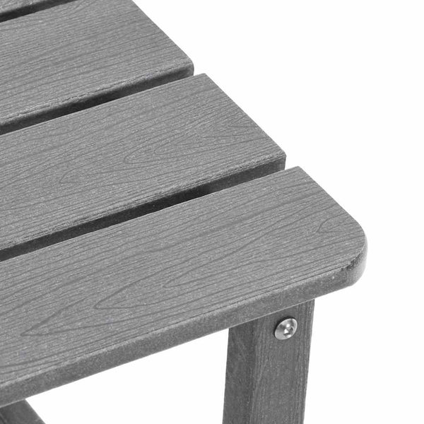 Puutarhan Tuoli 3 pcs Vaaleanharmaa Polyeteeni