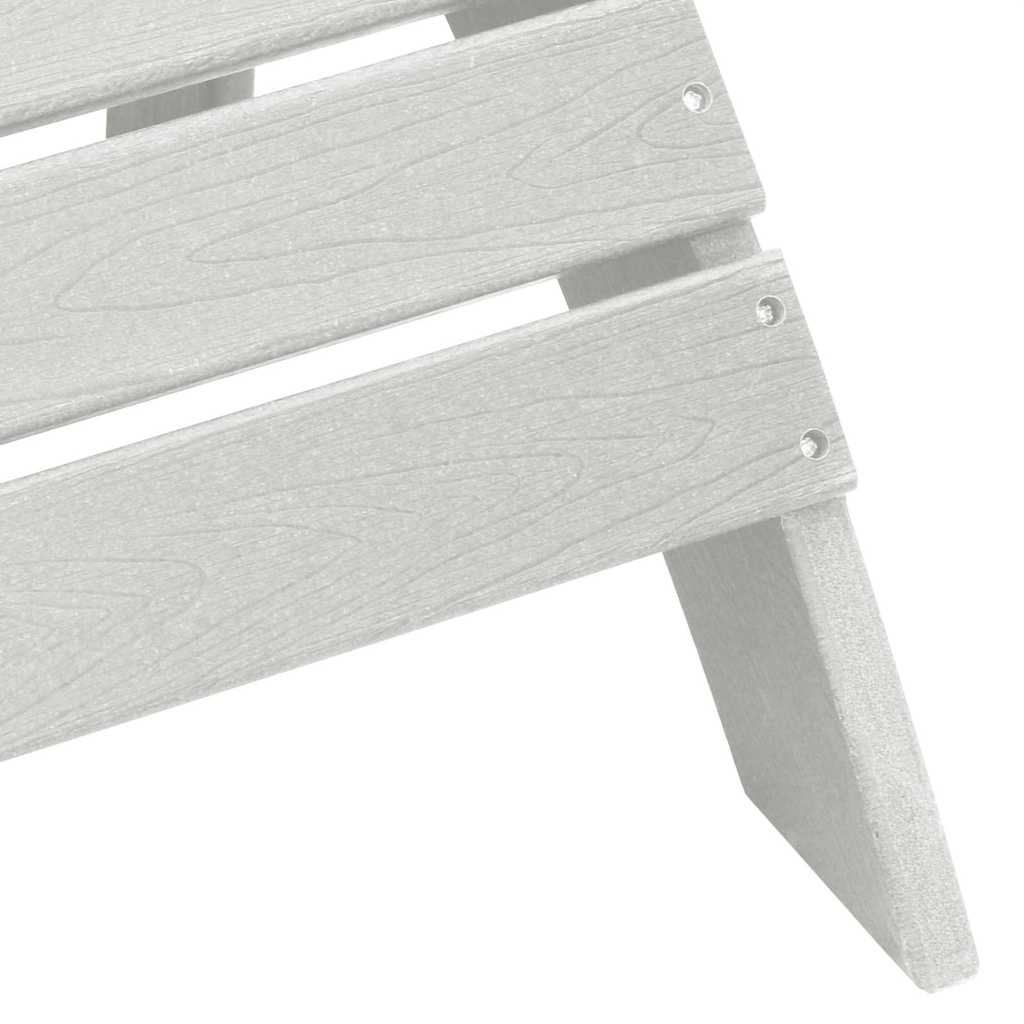 Puutarhan Tuoli 3 pcs Valkoinen Polyeteeni