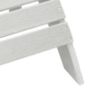 Puutarhan Tuoli 3 pcs Valkoinen Polyeteeni