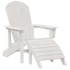 Puutarhan Tuoli 3 pcs Valkoinen Polyeteeni