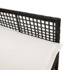 Musta puutarhan tuoli Tachea 53x60x85cm (2 pcs polyrottinki)