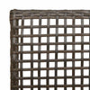 Ruskea puutarhan tuoli Livior 53x60x85cm (2 pcs polyrottinki)