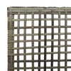 Harmaa puutarhan tuoli Jivorad 53x60x85cm (2 pcs polyrottinki)