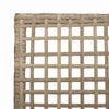 Beige puutarhan tuoli Simonca 53x60x85cm (2 pcs polyrottinki)
