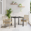 Beige puutarhan tuoli Simonca 53x60x85cm (2 pcs polyrottinki)