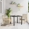 Beige puutarhan tuoli Angelichi 53x60x85cm (2 pcs polyrottinki)