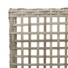 Vaaleanharmaa puutarhan tuoli Livinta 53x60x85cm (2 pcs)