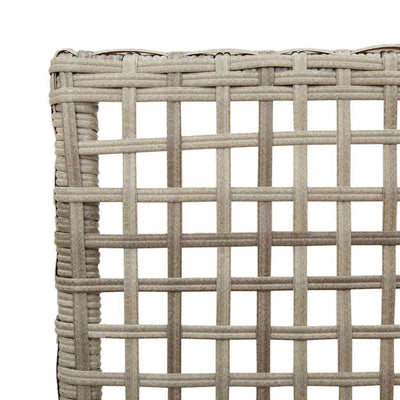 Vaaleanharmaa puutarhan tuoli Livinta 53x60x85cm (2 pcs)
