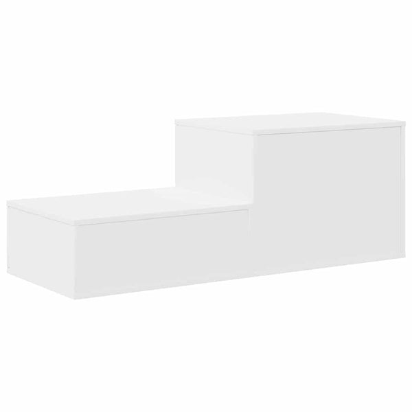 Säilytyskaappi Valkoinen 127 x 41 x 40 cm Tekninen puu