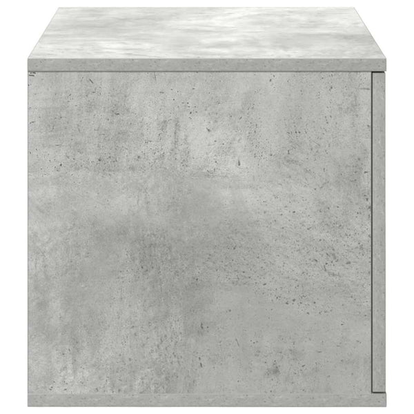 Säilytyskaappi Betoninharmaa 118 x 41 x 40 cm Tekninen puu