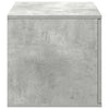Säilytyskaappi Betoninharmaa 108 x 41 x 40 cm Tekninen puu