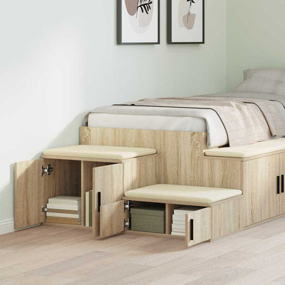 Sonoma tammi säilytyskaappi Tecsila 103x41x40cm (puinen)