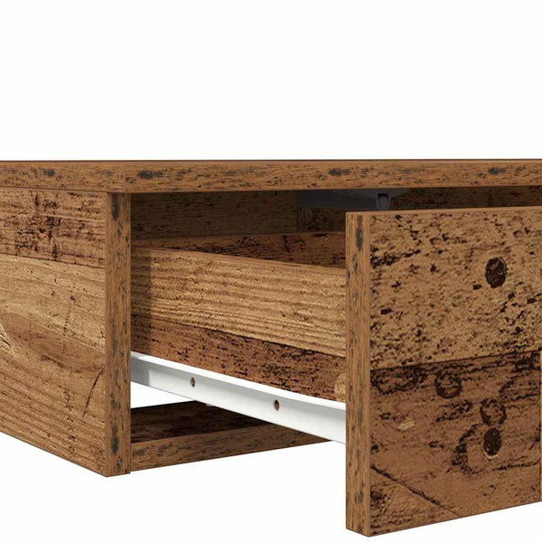 Sängynaluslaatikot Vanha puu 80 x 36,5 x 16,5 cm Tekninen puu