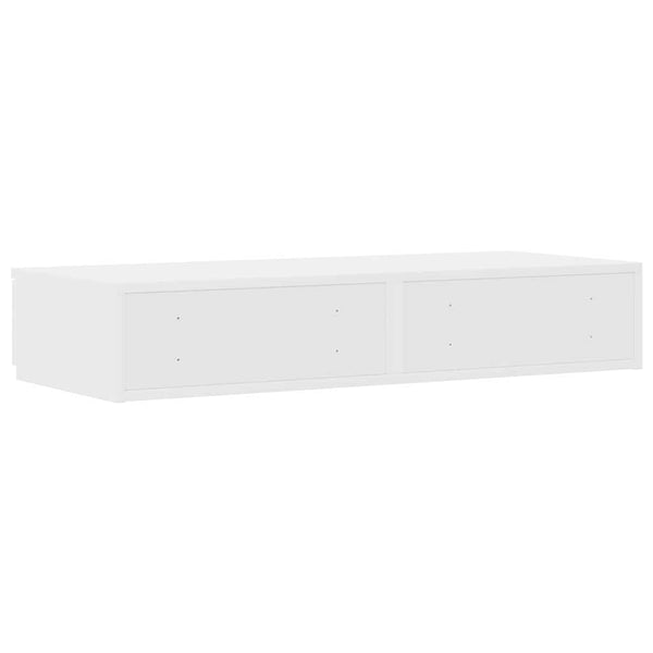 Sängynaluslaatikot Valkoinen 90 x 36,5 x 16,5 cm Tekninen puu