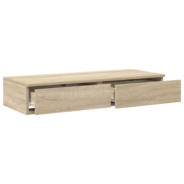 Sängynaluslaatikot Sonoman tammi 90 x 36,5 x 16,5 cm