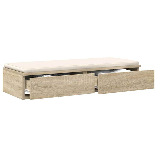 Sängynaluslaatikot Sonoman tammi 90 x 36,5 x 16,5 cm