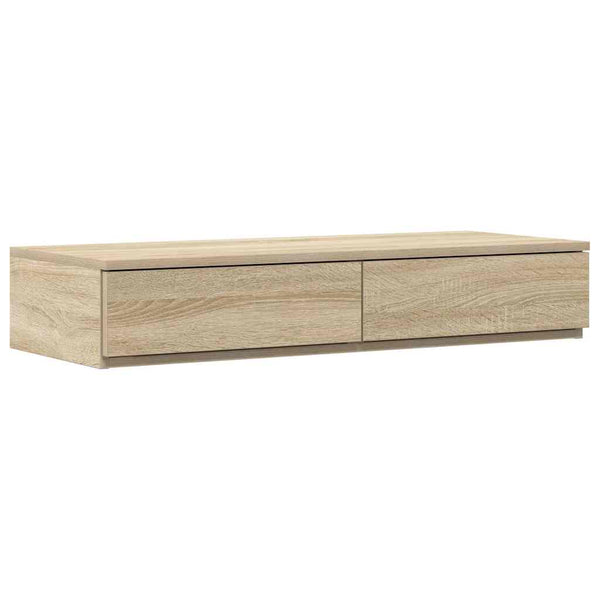 Sängynaluslaatikot Sonoman tammi 75 x 36,5 x 16,5 cm