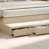 Sängynaluslaatikot Sonoman tammi 180 x 36,5 x 16,5 cm