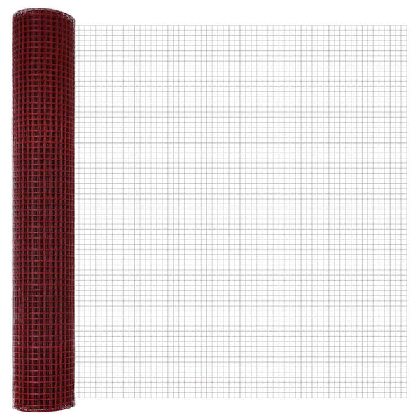 Hitsattu lankaa 1000 x 150 cm Punainen