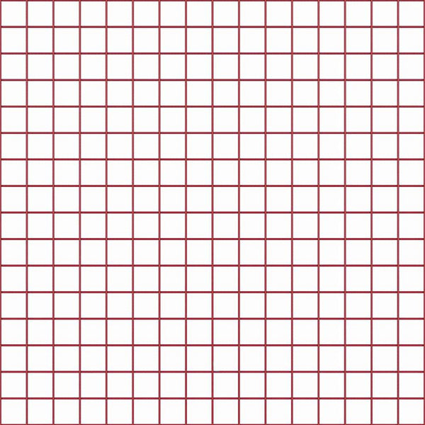 Hitsattu lankaa 2500 x 150 cm Punainen