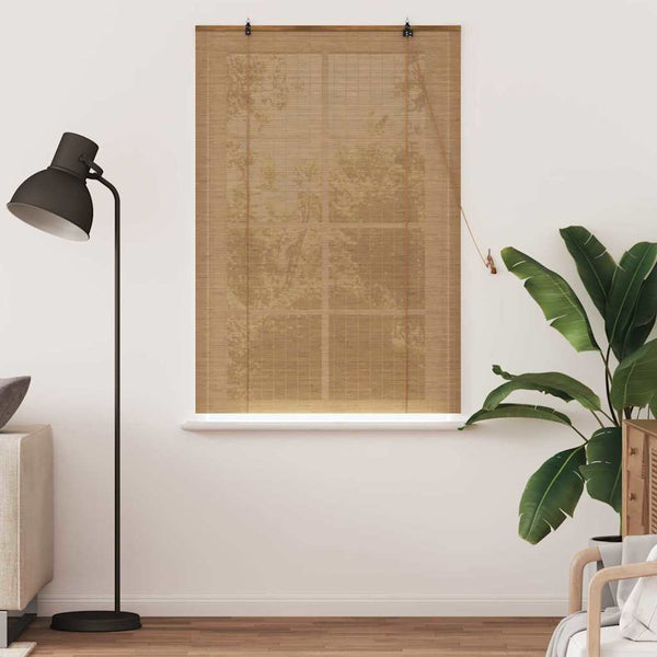 Rullaverho Ruskea 120 x 160 cm Bambu