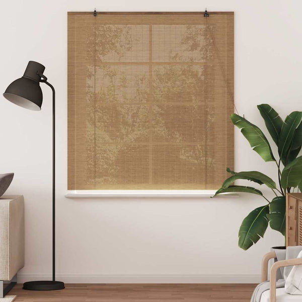 Rullaverho Ruskea 140 x 160 cm Bambu