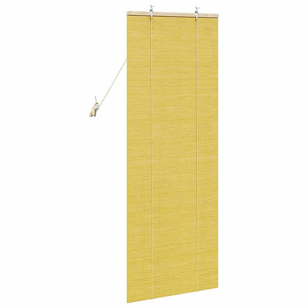 Rullaverho Keltainen 60 x 160 cm Bambu