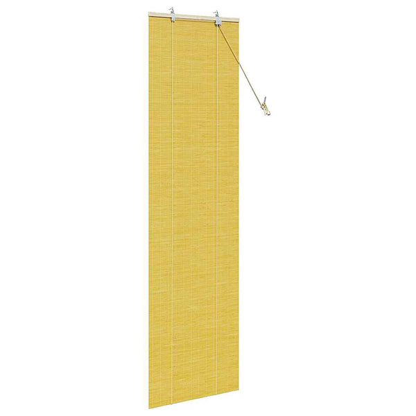 Rullaverho Keltainen 60 x 220 cm Bambu