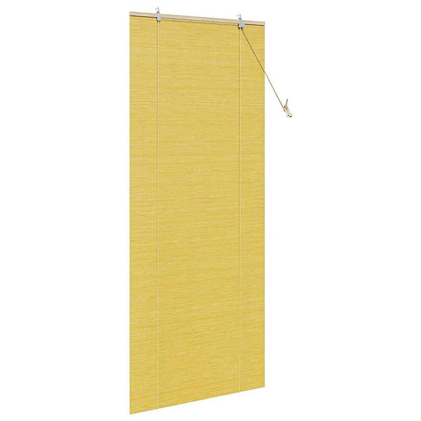 Rullaverho Keltainen 80 x 220 cm Bambu