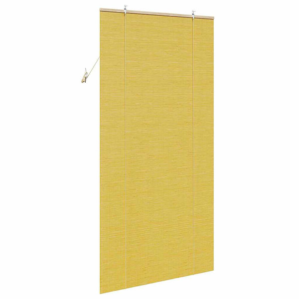 Rullaverho Keltainen 100 x 220 cm Bambu